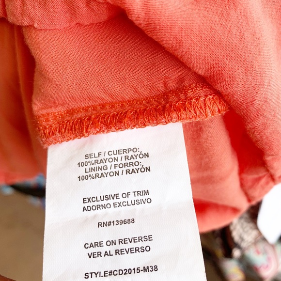 Coco + Jaimeson Embroidered Romper Sz XL - Picture 4 of 10